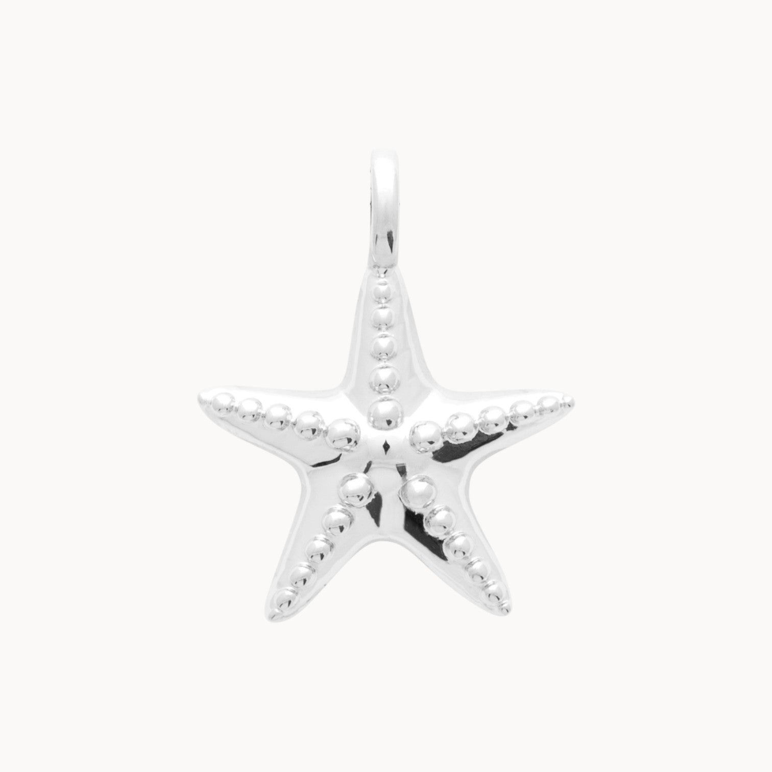 Pendentif Etoile de mer 15mm argent