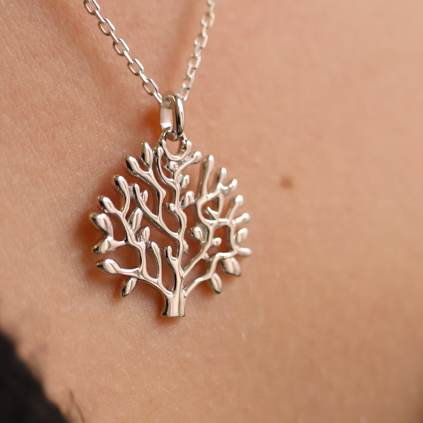 Pendentif Arbre de vie argent